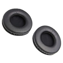 Uonlytech Headphone Ear Cushions Round Headset Ear Pads Earmuffs Replacement for Headset Headphone 80mm Black