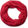 styleBREAKER 01016076 Light Plain Loop Scarf Silky Unisex -