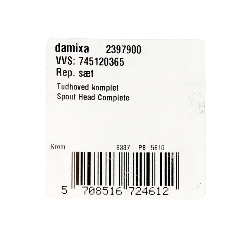 Damixa Repair Set 2397900 for Arc Washbasin and Sink Tap