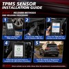 Sensor de monitoreo de presión de neumáticos preprogramado de 315