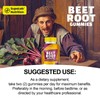 MEGNETA Beetroot Gummies with Grape Seed Extract & Antioxidants –