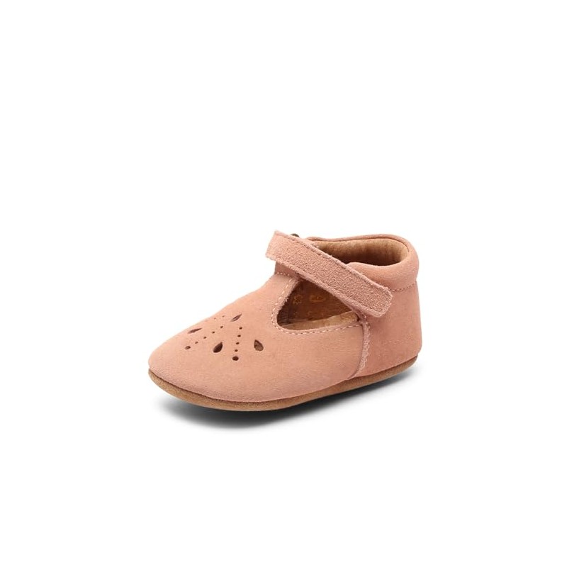 Bisgaard Baby Girl’s Bloom Crawling Shoes - Pink - 18