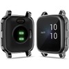 Flesh Leaf Compatible with Garmin Venu Sq Screen Protector Case,