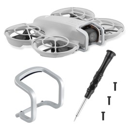 URHRHU Gimbal Bumper Protection for DJI Neo Accessories Aluminium Alloy Gimbal Anti-Collision Protector, Gimbal Lens Anti-Collision and Scratch Protection Accessories with 1 Screwdriver and 3 Screws