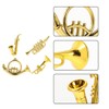 zalati Dollhouse Musical Instruments 5pcs Mini Toy Trumpet