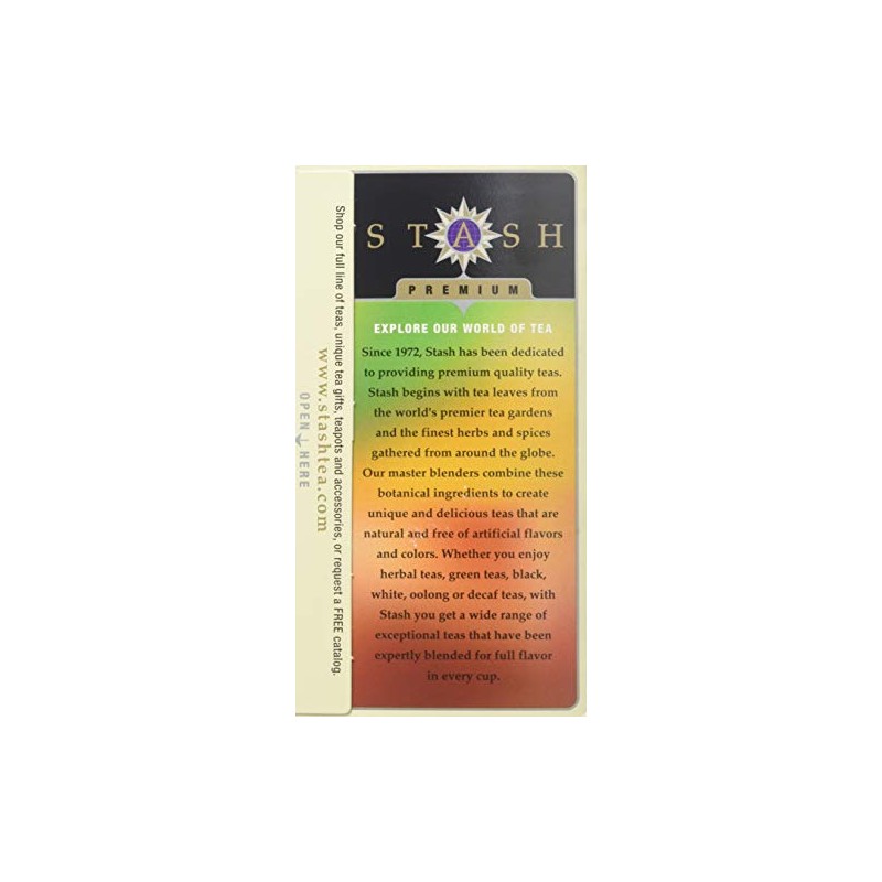 STASH TEA TEA GINGER ORANGE 18BG