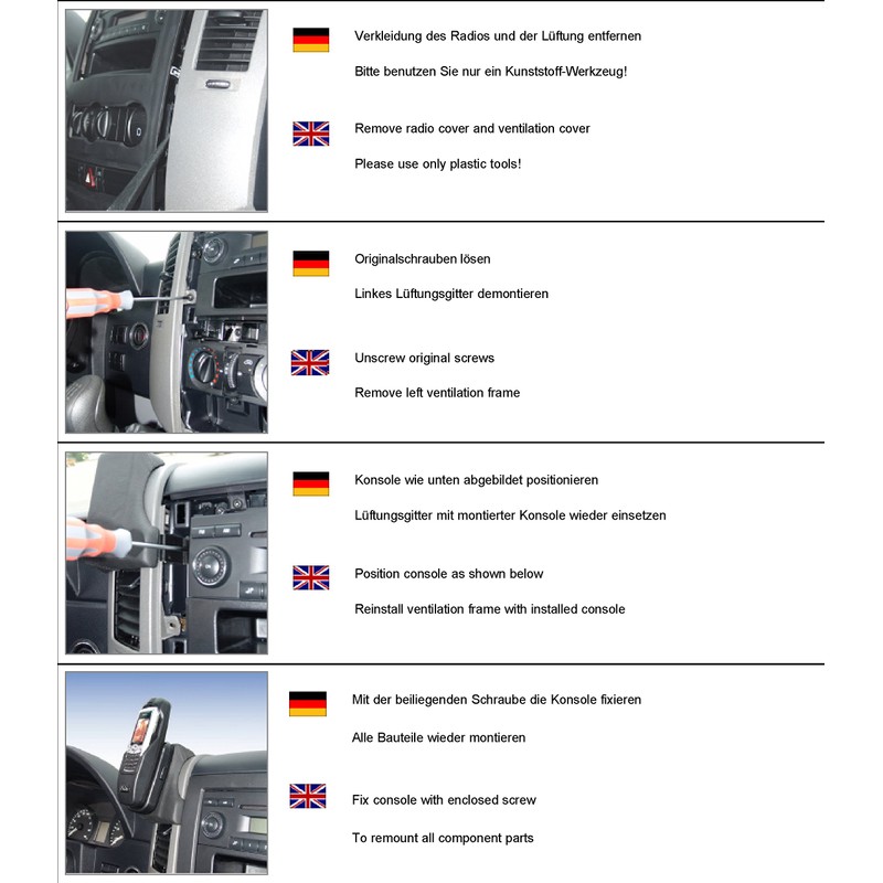 KUDA 091735 Holder Artificial Leather Black