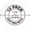 For Ring 12 Pack Matte White Goof Trim Ring for