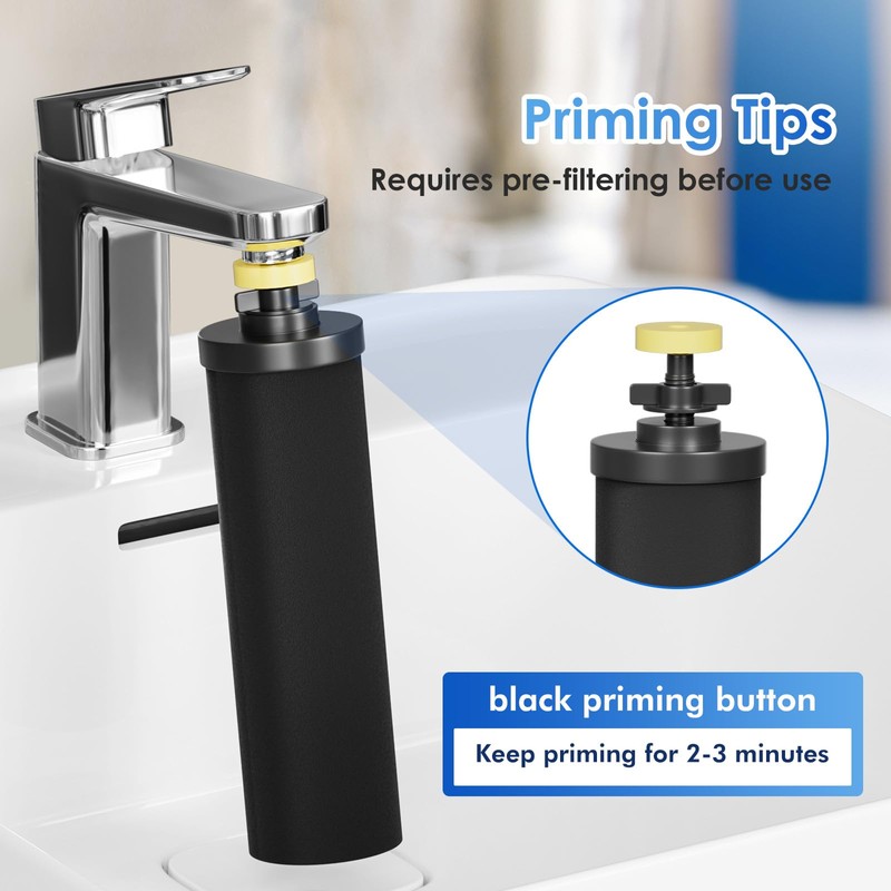 Joypur NSF/ANSI 42&372 Certified Replacement Filter Elements,Replacement for Berkey® BB9-2®