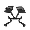 Ativafit Adjustable Dumbbell Stand Fitness Dial Dumbbell Rack with Adjustable