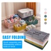 Pack of 5 Mini Baskets, Mini Plastic Baskets, Folding Basket,
