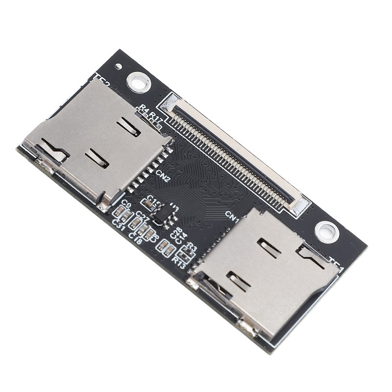 PCB Dual Micro Storage Card to CE ZIF SSD Adapter
