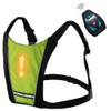 Reflective Cycling Vest with Rechargeable LED Direction Indicator Remote Control