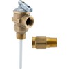 RecPro RV Temperature and Pressure Relief Valve and 1/2" Back