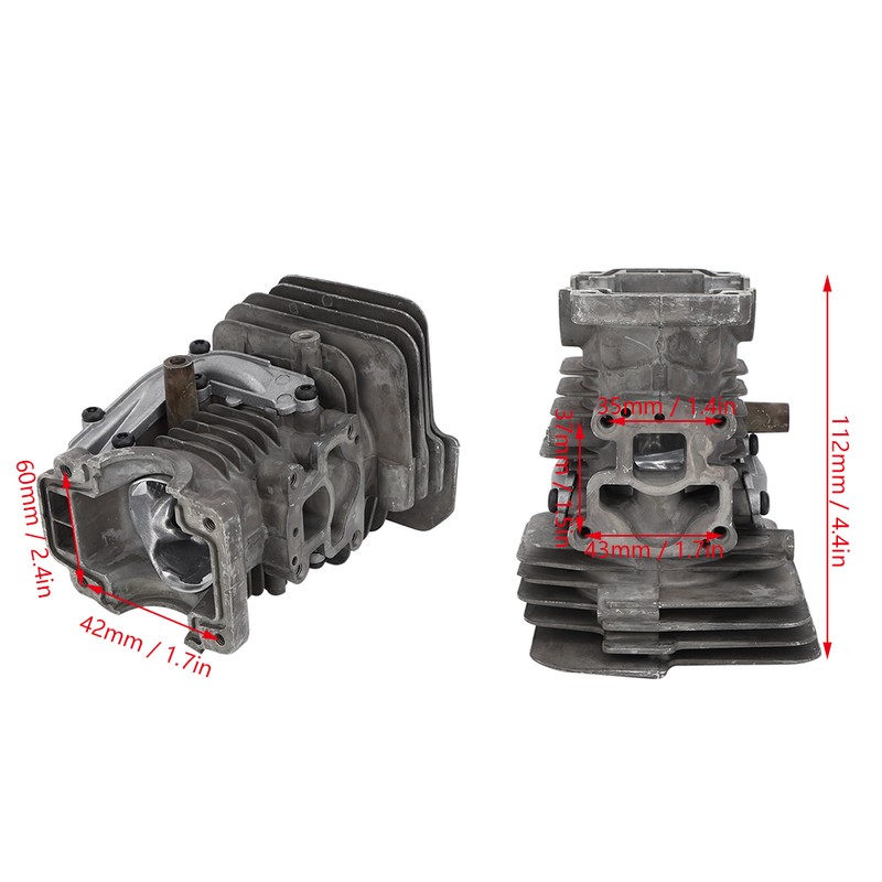 Cylinder Piston Repair Kit Replacement Parts Fit for Husqvarna 435