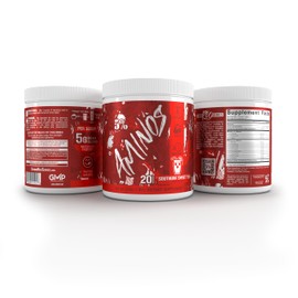 5% Nutrition Code Red Aminos BCAA & EAA Post Workout Recovery Powder | Full Spectrum Essential Amino Acid Complex for Men & Women (Southern Sweet Tea)