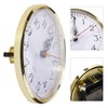 Gold Color Clock Movement Replacement, Quartz Clock Insert, Arabic Numeral,