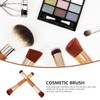 Mikinona 2pcs Double-sided Blush Brush Face Highlighter Makeup Brushes Material