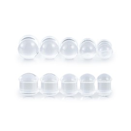 TBOSEN Precise Dimensions Set Color Acrylic O-Ring Ear Plugs Tunnels Gauges Stretcher Piercings Kit