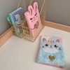 allydrew Plush Journal, A5 Lined Notebook Diary for Writing and