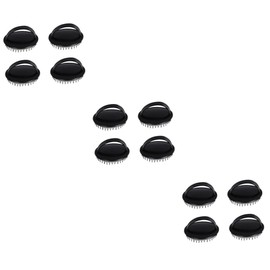 Beavorty 12pcs Scalp Care Brush Ergonomic Hair Massage Tool for Shampooing and Scalp Relief Lightweight and Portable Hairdressing Combs for Men and Women