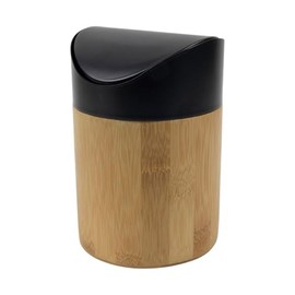 Table Bin Bamboo 1 Litre Diameter 11.8 x 15.5 cm
