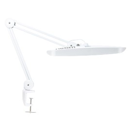 Neatfi XL 2,200 Lumens LED Desk Lamp with Clamp, 24W Bright Architect Task Lamp, 20 Inches Dimmable Computer Light, Adjustable Desk Light for Home, Office, Crafts, Nails & Hobbies (Non-CCT, White)