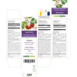 Naturalma Hawthorn (Crataegus oxyacantha) leaf and flower Alcohol-free Tincture - 16.9 fl oz Liquid extract in drops - Herbal supplement - Vegan
