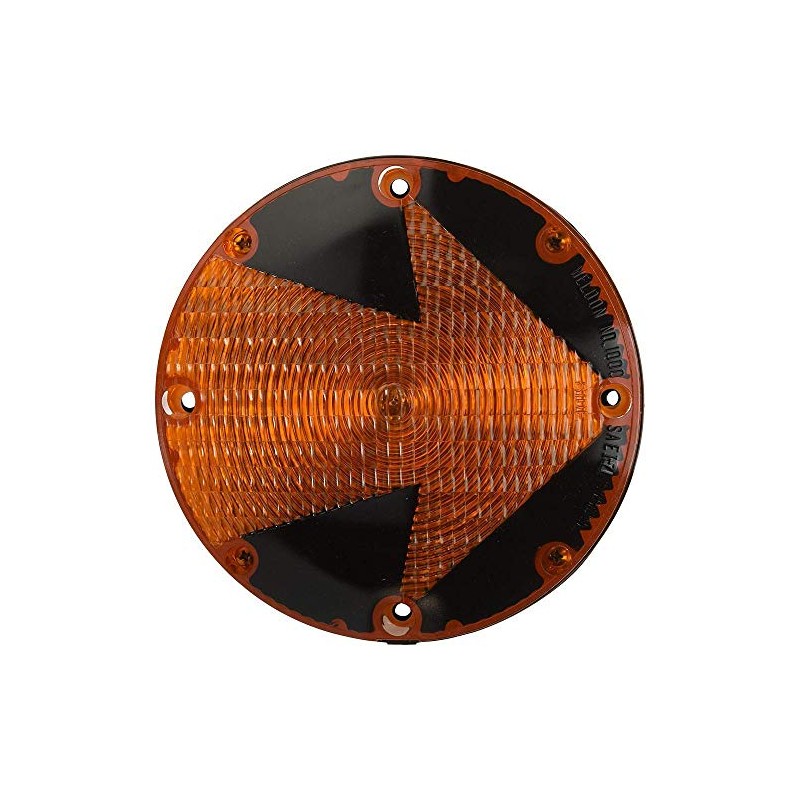 Grote 56083-7" School Bus Lights - Single Contact W/Arrow Lens,