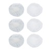 sourcing map 6pcs Car Polisher Bonnet Buffing Pad Synthetic Wool