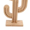 Wooden Coffee Capsule Holder Removable Coffee Pod Holder Cactus Shape
