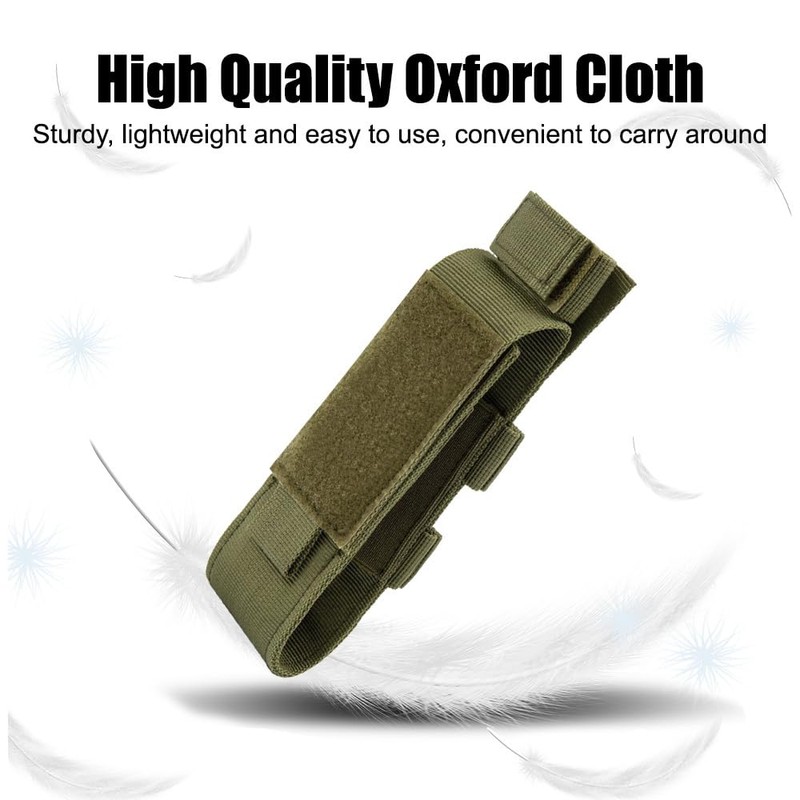 Tactical Tourniquet Pouch, Elastic Tourniquet Holder Holster Molle Flashlight Holster