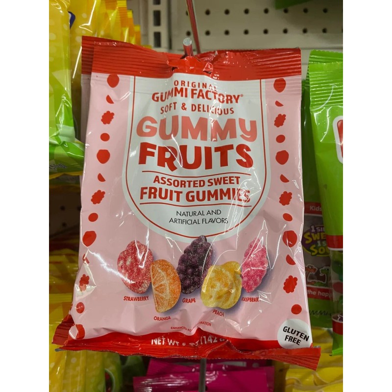 Gummi Factory Original Gummi Factory Soft Assorted Sweet Fruit Gummies