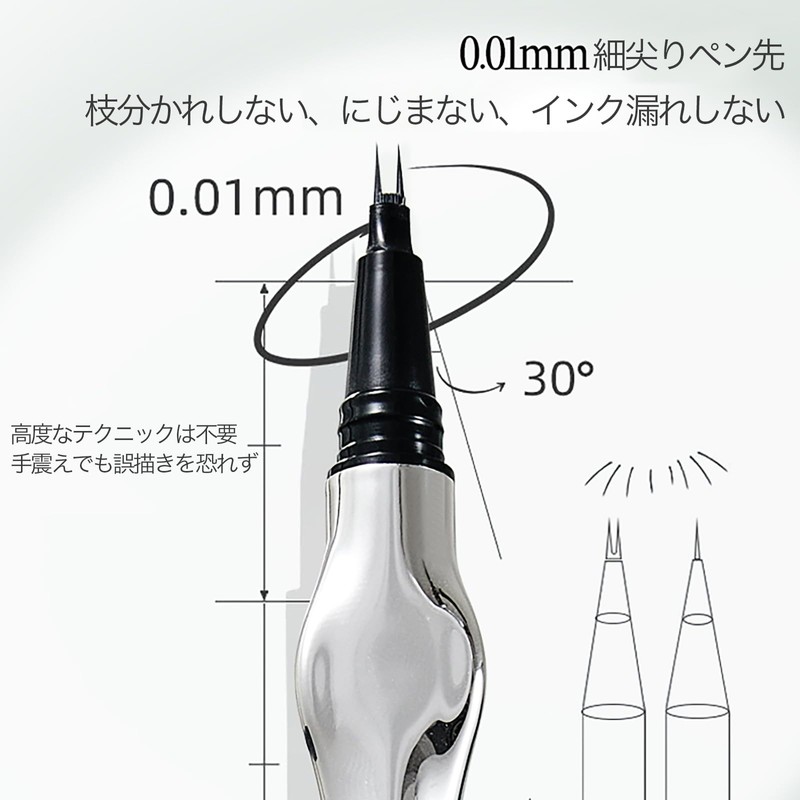 PONY ENERGY Eyebrow Pencil, Double Prong Design, Sweat & Oil