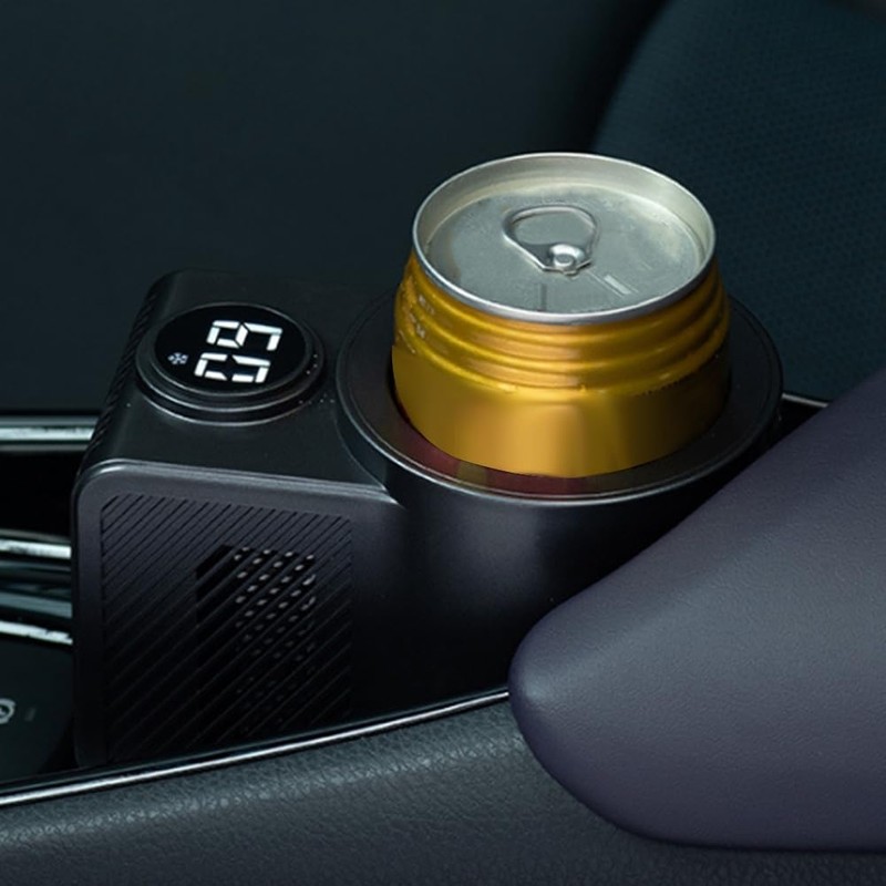 RETROGOO 12V Car Smart 2-in-1 Heating Cooling Cup Intelligent Beverage