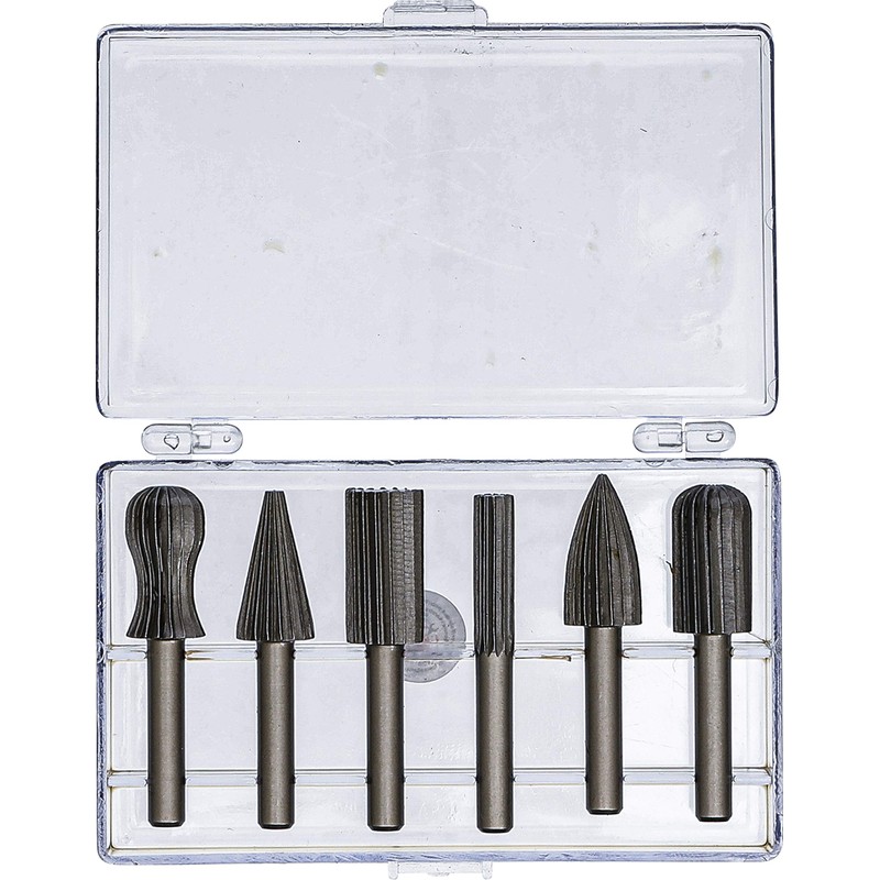 6-piece Taper Milling Set, HSS