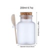 2 Pcs 200g/6.8oz Refillable Empty Plastic Bottle with Cork Cap