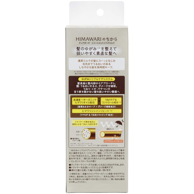 Diabote Treatment Repair Milk, 4.2 fl oz (120 ml), Sunflower,