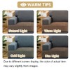 H.VERSAILTEX Stretch Velvet 2 Piece T Cushion Sofa Slipcovers for
