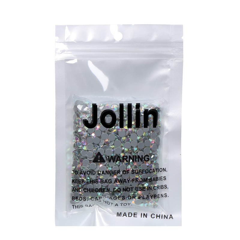 Jollin 1440pcs Hotfix Rhinestones Flatback Crystal Rhinestones for Crafts Crafting