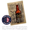 Breeze Decor Craft Beer Burlap House Flag Set Beverages Happy