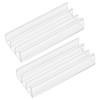 M6089 Shower Door Bottom Guide, Plastic Glass Shower Door Track