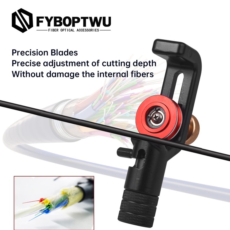 FYBOPTWU - FTTH Armoured Fiber Optic Cable Stripper Armored Cable