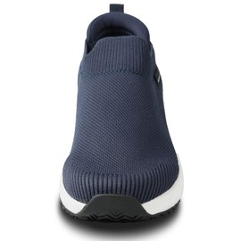 AEHAO Non Slip Work Shoes for Men Food Service Slip On Chef Kitchen Shoes Waterproof Work Shoes Restaurant Slip Resistant Hospital Walking Sneakers Air Cushion,Haze Blue 10.5