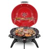 Electric BBQ Grill Techwood 15-Serving Indoor/Outdoor Electric Grill for Indoor