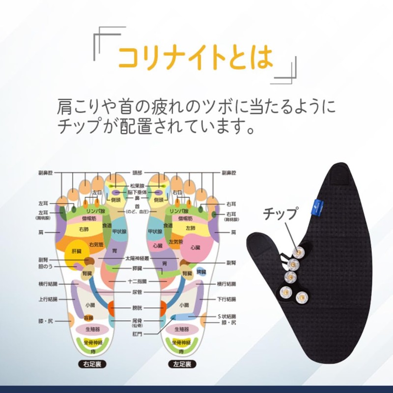 CORINIGHT Colinite Foot Sole Press Point Supporter for Sleeping
