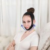 Square jaw double chin removal correction face shape management massage exercise equipment cheek lifting facial elasticity band / 사각턱 이중턱살 제거 교정 얼굴형관리 마사지 운동 기구 볼살 리프팅 얼굴 탄력 밴드
