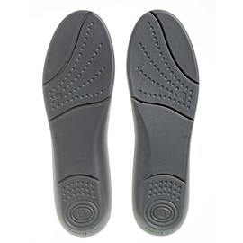 SORBOTHANE Cush N Step Comfort Insoles for Men and Women, Size 3-4.5, Shock Absorbing Cushion, Impact Reducing Footbeds for Plantar Fasciitis, Heel Support, and Ankle Pain
