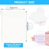 Vicloon Transparent Sticky Notes 70 * 95mm, 200Pcs Self-Stick Note