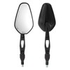 RATCHROLL 1 Set Universal Motorcycle Rear View Mirrors Adjustable Bar